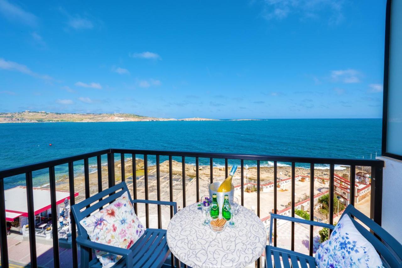 Islet Promenade Seafront Family Apartment With 2 Balconies By Getawaysmalta St. Paul's Bay Dış mekan fotoğraf
