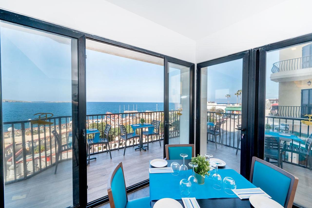 Islet Promenade Seafront Family Apartment With 2 Balconies By Getawaysmalta St. Paul's Bay Dış mekan fotoğraf